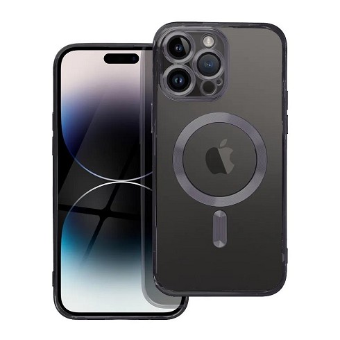 Cover Magnet3 ricarica wireless per iPhone 16e bordi neri