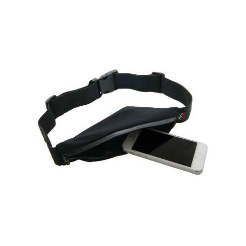 Custodia universale a marsupio nero - max 138*71*10 mm
