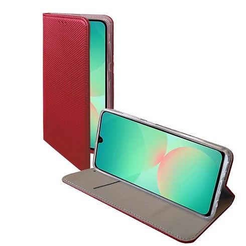 Custodia Satin2 per Samsung Galaxy A26 red