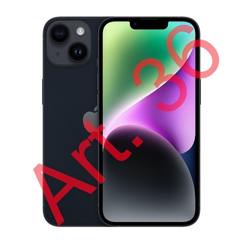 iPhone 14 128GB mezzanotte Art. 36