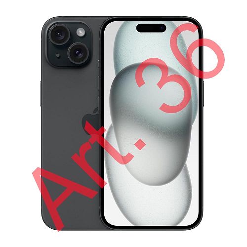 iPhone 15 256GB black Art. 36