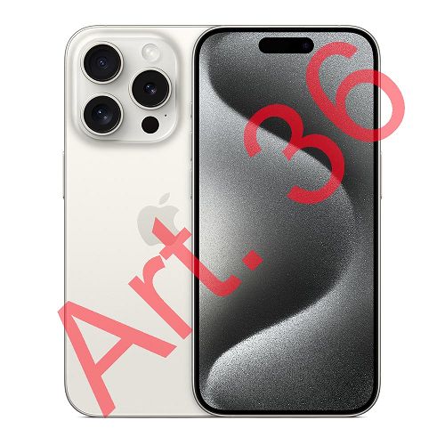 iPhone 15 Pro 128GB Titanium white Art. 36