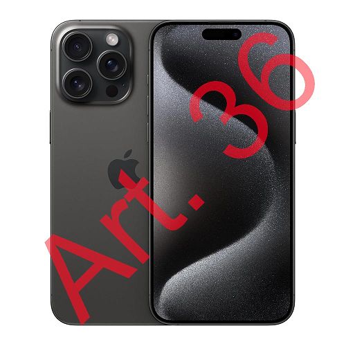 iPhone 15 Pro Max 256GB Titanium black Art. 36