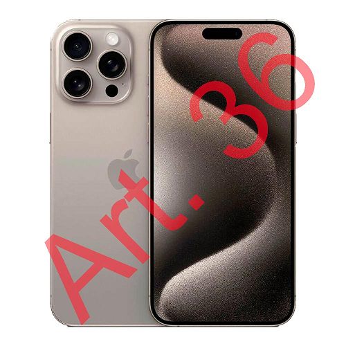 iPhone 16 Pro Max 256GB Titanium Naturale Art. 36
