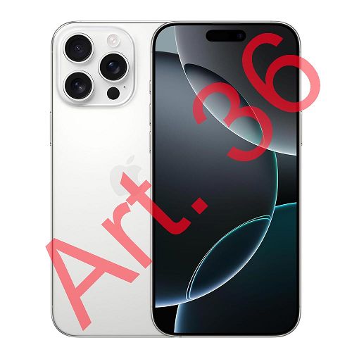 iPhone 16 Pro Max 256GB Titanium white Art. 36
