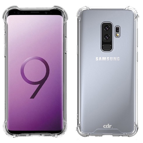 Custodia antishock per Samsung S9 Plus trasparente