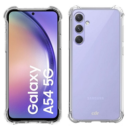 Custodia antishock per Samsung Galaxy A54 5G trasparente