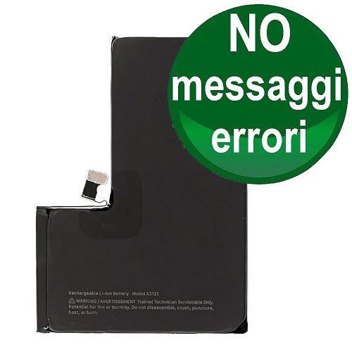 Batteria autodiagnosticabile compatibile con iPhone 15 Pro Max bulk