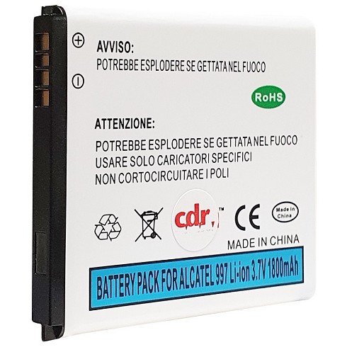 Batteria Litio compatibile per Alcatel Router MW40V, MW70V, Pop C5, Xpop