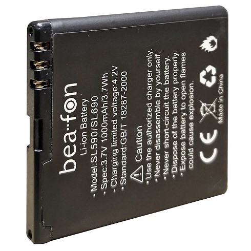 <span style="font-weight: lighter;">Batteria originale </span>Beafon SL590/690 1000 mAh bulk
