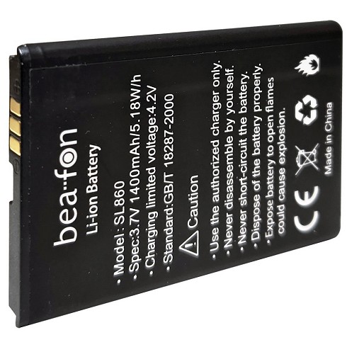 <span style="font-weight: lighter;">Batteria originale </span>Beafon SL860 1400 mAh bulk
