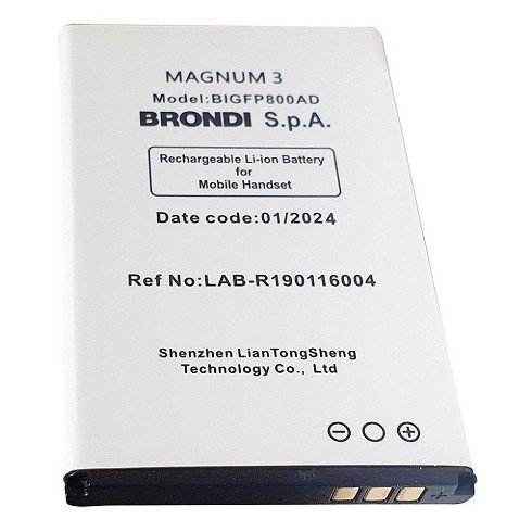 Batteria Brondi BIGFP800AD per Brondi Magnum 3/ Amico Numero Uno bulk