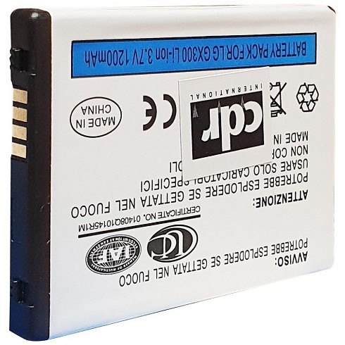Batteria Litio compatibile per LG GX300, GT540 e altri