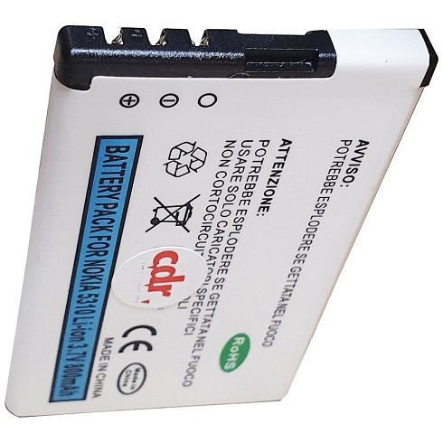 Batteria Litio compatibile per Nokia 5310, 6600F, 7210S, 7310S ed altri