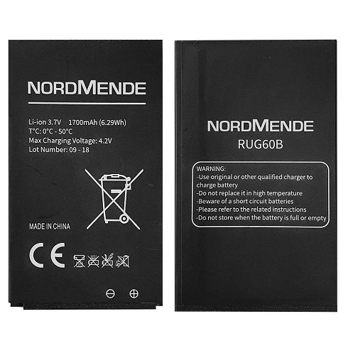 Batteria originale Nordmende RUG60B bulk