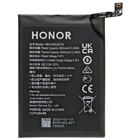 Batteria originale Honor HB416492EFW per Honor X8 4G BULK