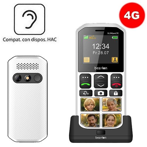 Cellulare Beafon SL290pro LTE (4G) black/white