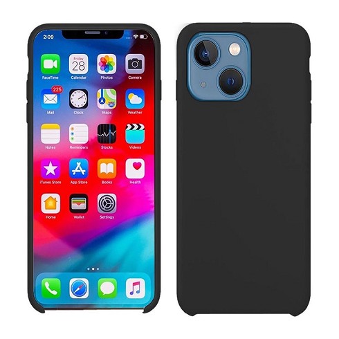 Custodia Soft Touch per iPhone 15 Plus black