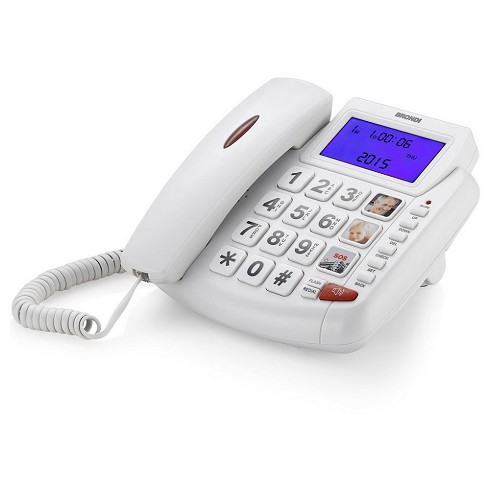 Telefono fisso Brondi Bravo 90 LCD bianco