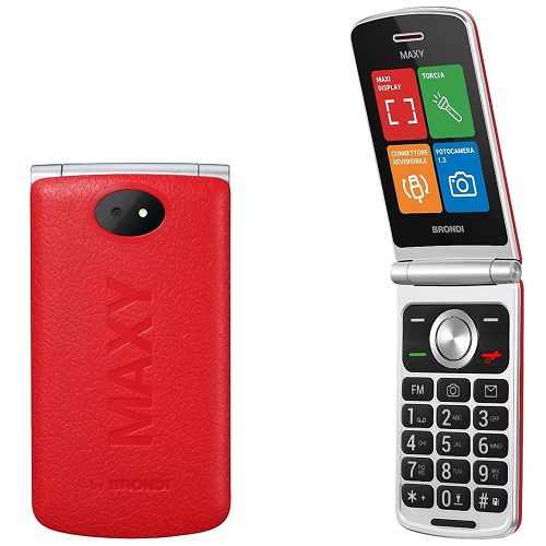 Cellulare Brondi Maxy red