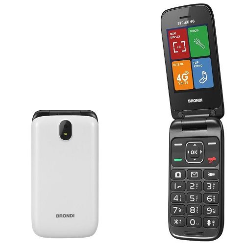Cellulare Brondi Strike 4G light grey