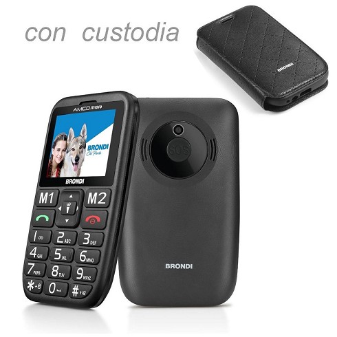 Cellulare Brondi Amico Stiloso nero