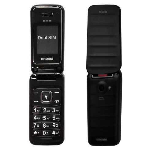 Cellulare Dual Sim Brondi Fox nero