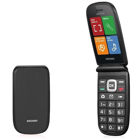 Cellulare Brondi Raptor nero metal