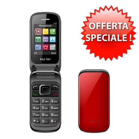 Cellulare Beafon C245 red (classic line)