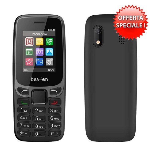 Cellulare Beafon C80 LTE Classic Line black