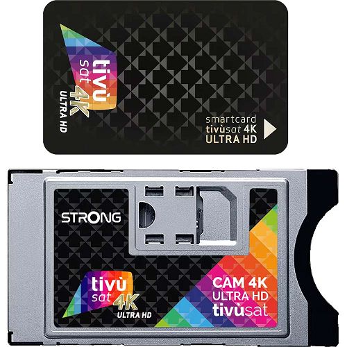 Strong CAM4KTIVUSAT CAM 4K Ultra HD tiv&ugrave;sat