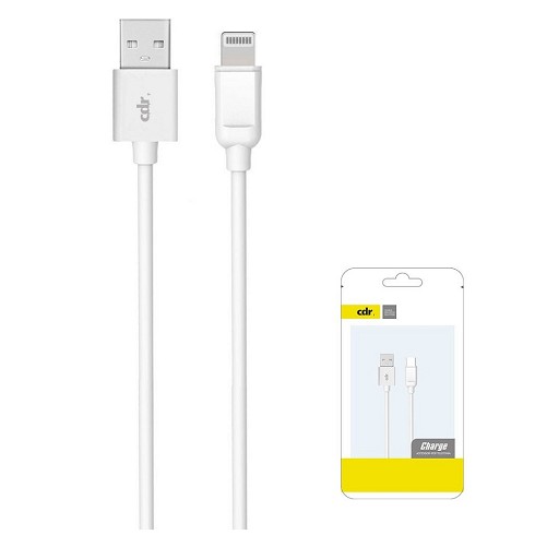 Cavo dati compatibile con lightning 1 metro white bulk