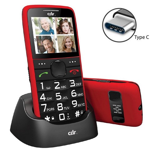 Cellulare 2G CDR M300 Picture Phone red