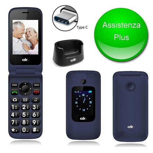 Cellulare CDR-MC105 blue