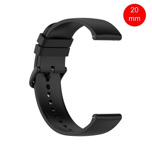 Cinturino universale smartwatch 20mm black