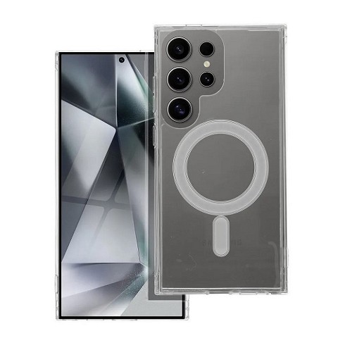 Cover Magnet3 ricarica wireless per Samsung S25 Ultra trasparente