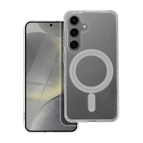Cover Magnet3 ricarica wireless per Samsung S25 trasparente