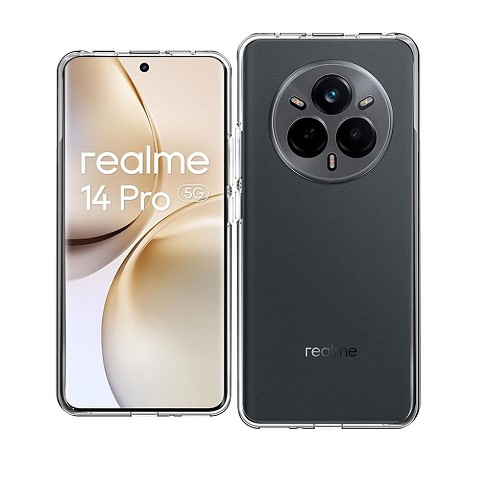 Custodia TPU Slimmy Case per Realme 14 Pro trasparente