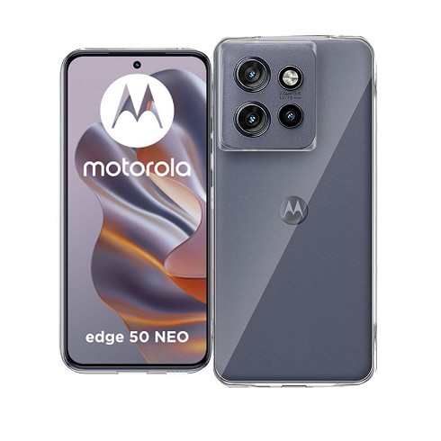 Custodia TPU Slimmy Case per Motorola Edge 50 Neo, Edge 60 Neo trasparente