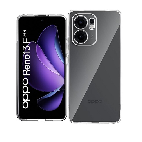 <span style="font-weight: lighter;">Custodia TPU Slimmy Case per Oppo Reno 13F/ Reno FS 5G trasparente</span>
