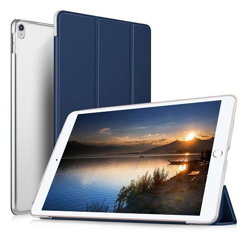 Custodia per iPad Pro 10.5, Air 3 2019 blue Tri-fold