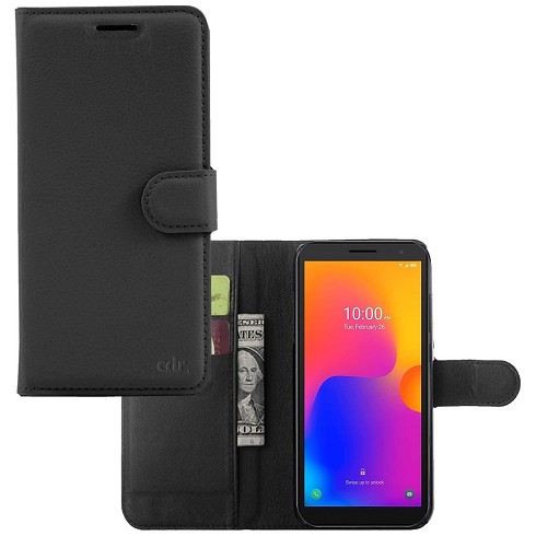 Custodia Classic Diary per Alcatel 1B 2022 black