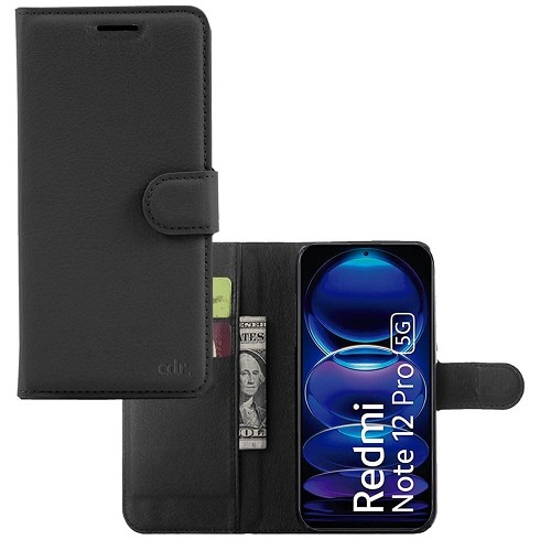 Custodia Classic Diary per Xiaomi Redmi Note 12 Pro black