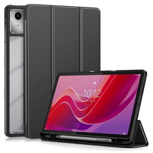 Custodia per Lenovo Tab M11/Idea Tab 11" con portapenna trasparente