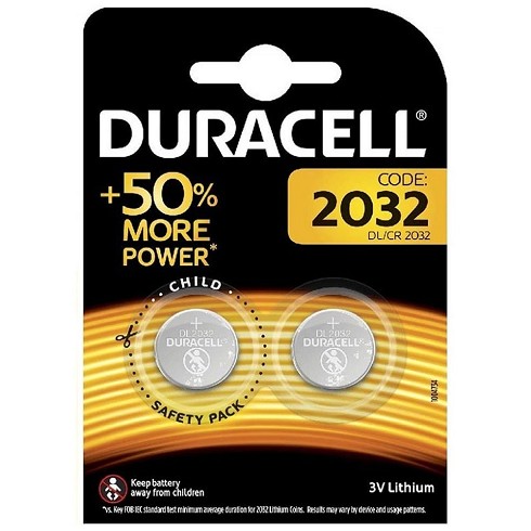 Batteria Duracell DL/CR2032 2 PZ