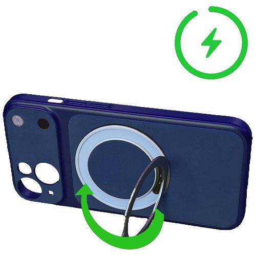 Cover magnetica per iPhone 14 trasforma in iPhone 17 Pro&nbsp;blue