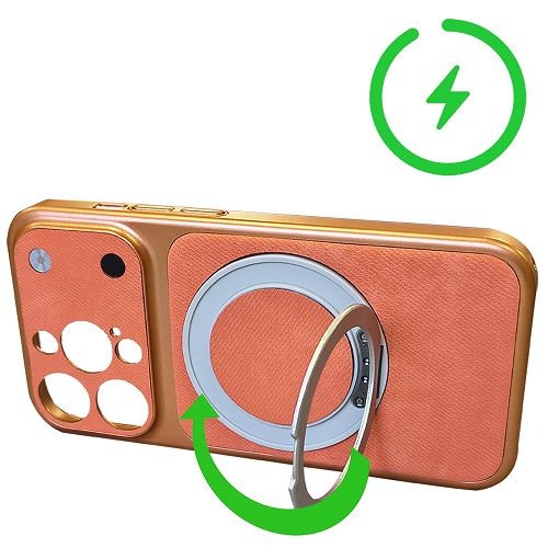 Cover magnetica per iPhone 14 Pro trasforma in iPhone 17 Pro&nbsp;orange