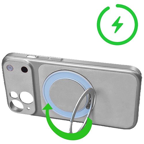 Cover magnetica per iPhone 15 trasforma in iPhone 17 Pro&nbsp;grey