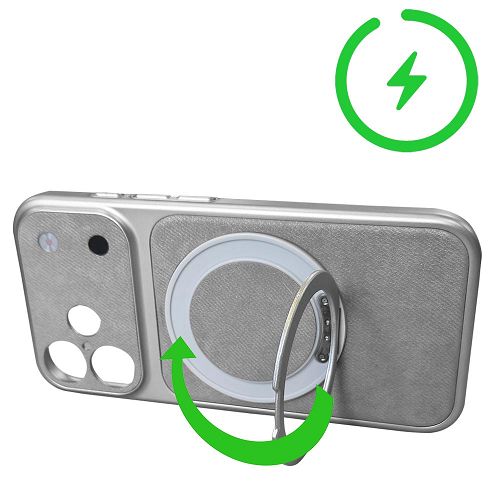 Cover magnetica per iPhone 16 trasforma in iPhone 17 Pro&nbsp;grey