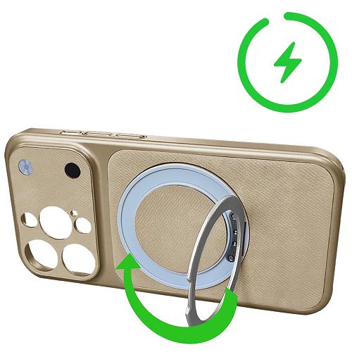 Cover magnetica per iPhone 16 Pro trasforma in iPhone 17 Pro&nbsp;gold